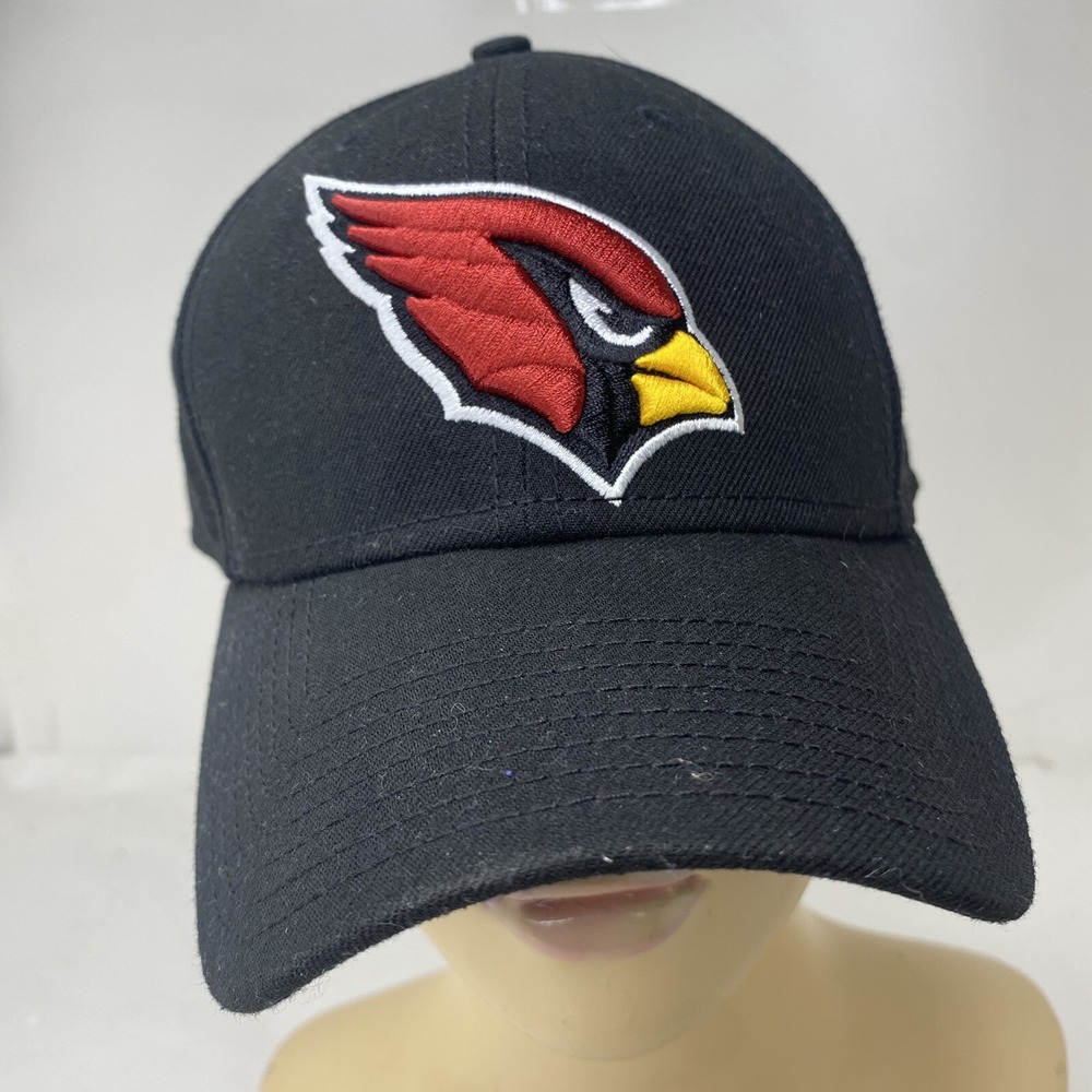 New Era Arizona Cardinals NFL Hat Mens Adjustable Black Football Baseball Cap